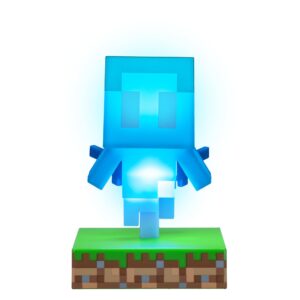 Paladone Minecraft Officially Licensed Allay Free Standing Desk Light, Gaming Room Decor and Merchandise for Boys and Girls, Nightlight Gift Accessory for Playroom and Bedroom