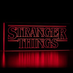 Paladone Stranger Things Logo Light with 2 Light Modes, Stranger Things Glowing Sign Decor and Gift, Officially Licensed MerchandiseSetup configurationReviews pluginImport ReviewsReviews plugin