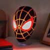 Paladone Miles Morales Spider-Man Mask LED Light – Wall-Mount or Freestanding Lamp | Official Marvel Collectible for Bedrooms, Game Rooms & Gifts