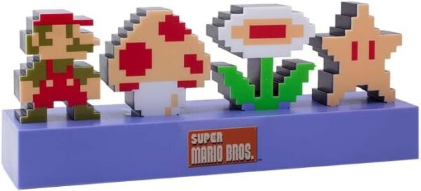 Paladone Super Mario Bros - Iconos de luz, modo reactivo de sonido, figura decorativa de Super Mario para dormitorio - Image 4
