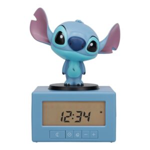 Stitch Sleep Training Alarm Clock - Officially Licensed, Kids Projection Bedroom Night Light | Paladone