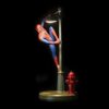 Paladone Spiderman Desk Lamp - Officially Licensed Disney Table Light, Marvel Streetlight Spider Man Spotlight, Gift for Multiverse Fans